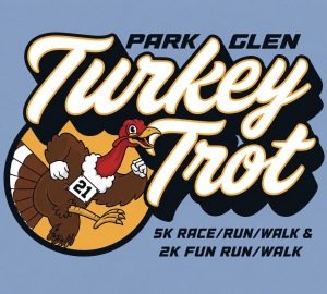 Park Glen Turkey Trot - 21st Annual Logo