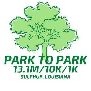 Park to Park 13.1M // 10K // 1K Logo