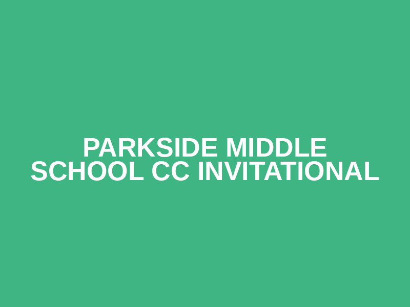 Parkside Middle School CC Invitational Logo