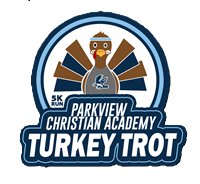 Parkview Christian Academy Annual Turkey Trot Logo