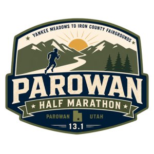 Parowan Half Marathon and 5K Logo