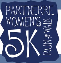 PartnerRe Women's 5k Run and Walk Logo