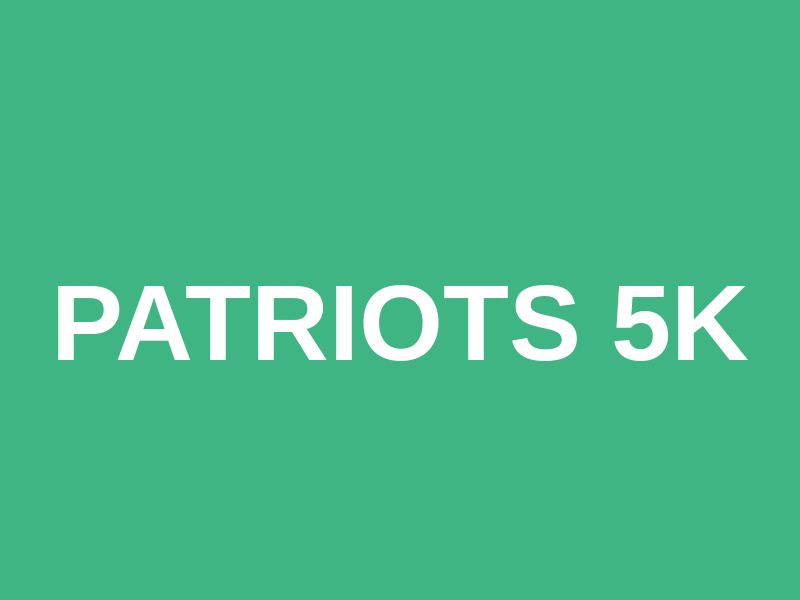 Patriots 5K Logo