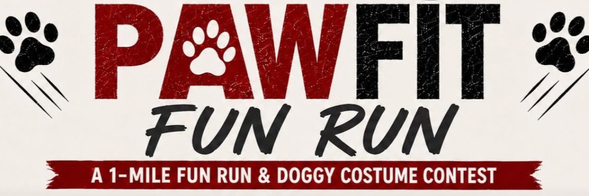 PawFit Fun Run Logo