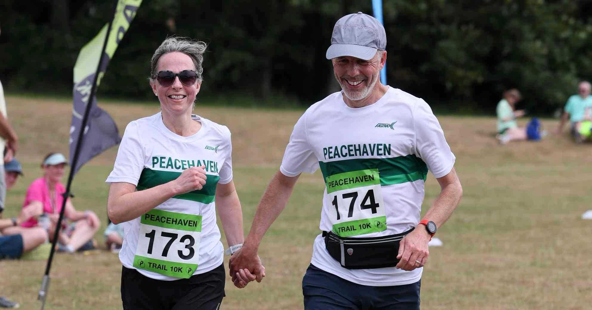 Peacehaven Trail Series: 10k, 5k, Jr Mile Logo