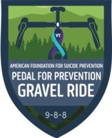 Pedal for Prevention Gravel Ride Logo