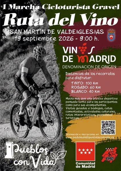 Pedaleando Pueblos con Vida - Ruta del Vino 2026