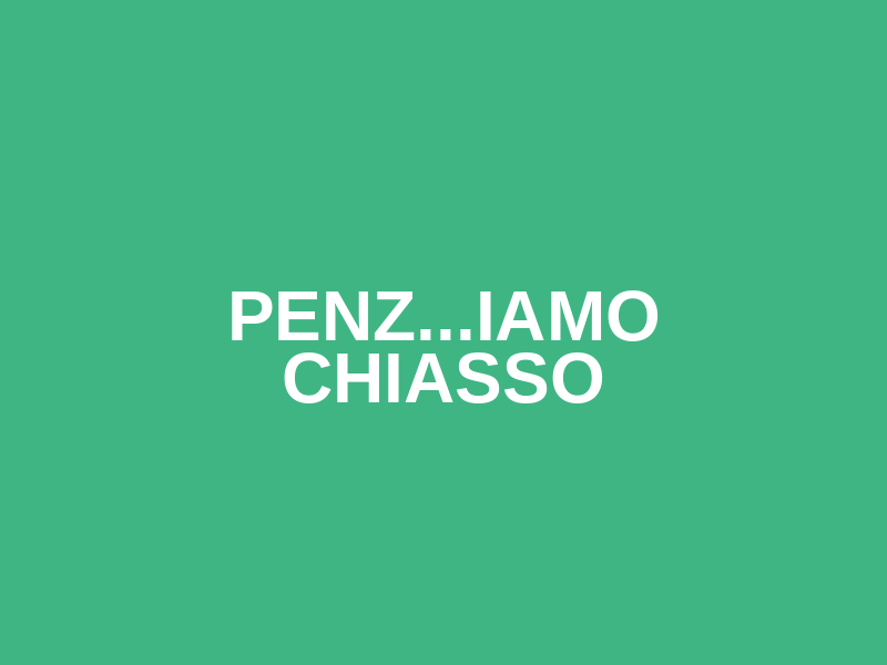 Penz...iamo Chiasso Logo