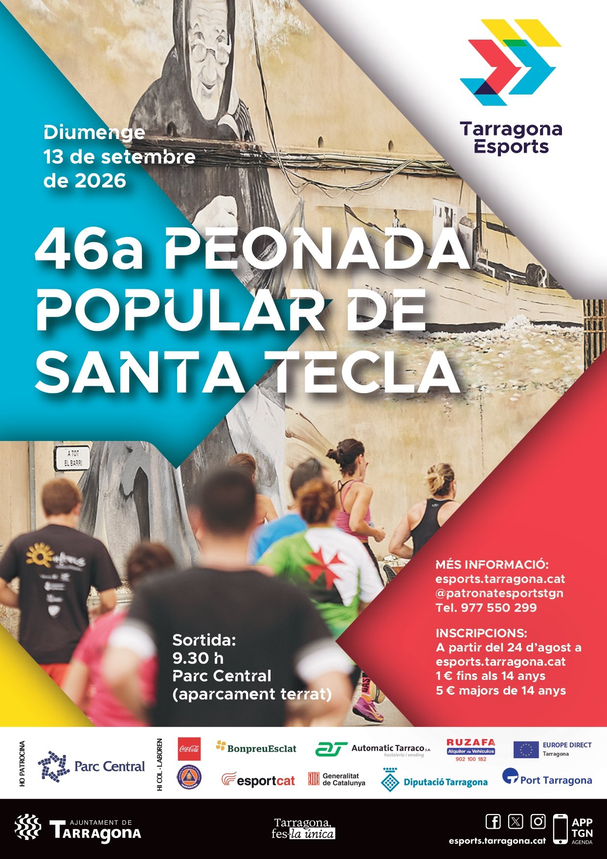 Peonada Popular de Santa Tecla 2026 Logo