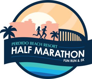 Perdido Beach Resort Half Marathon, Fun Run & 5K Logo