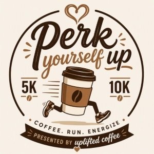 Perk Yourself Up 5k & 10k Logo