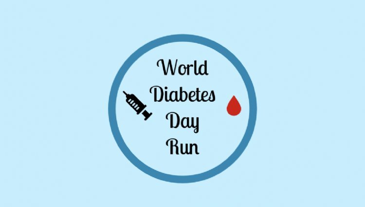PFW Running - World Diabetes Day Run Logo