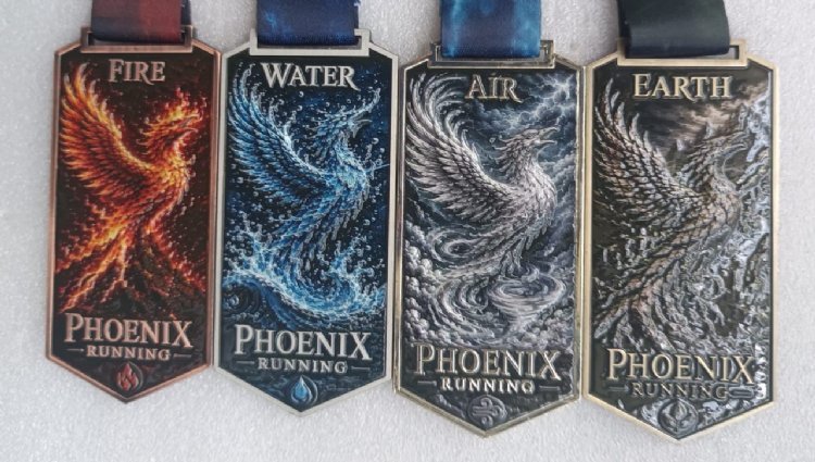 PHOENIX - Cambridgeshire - Elements Series - Water Run Logo