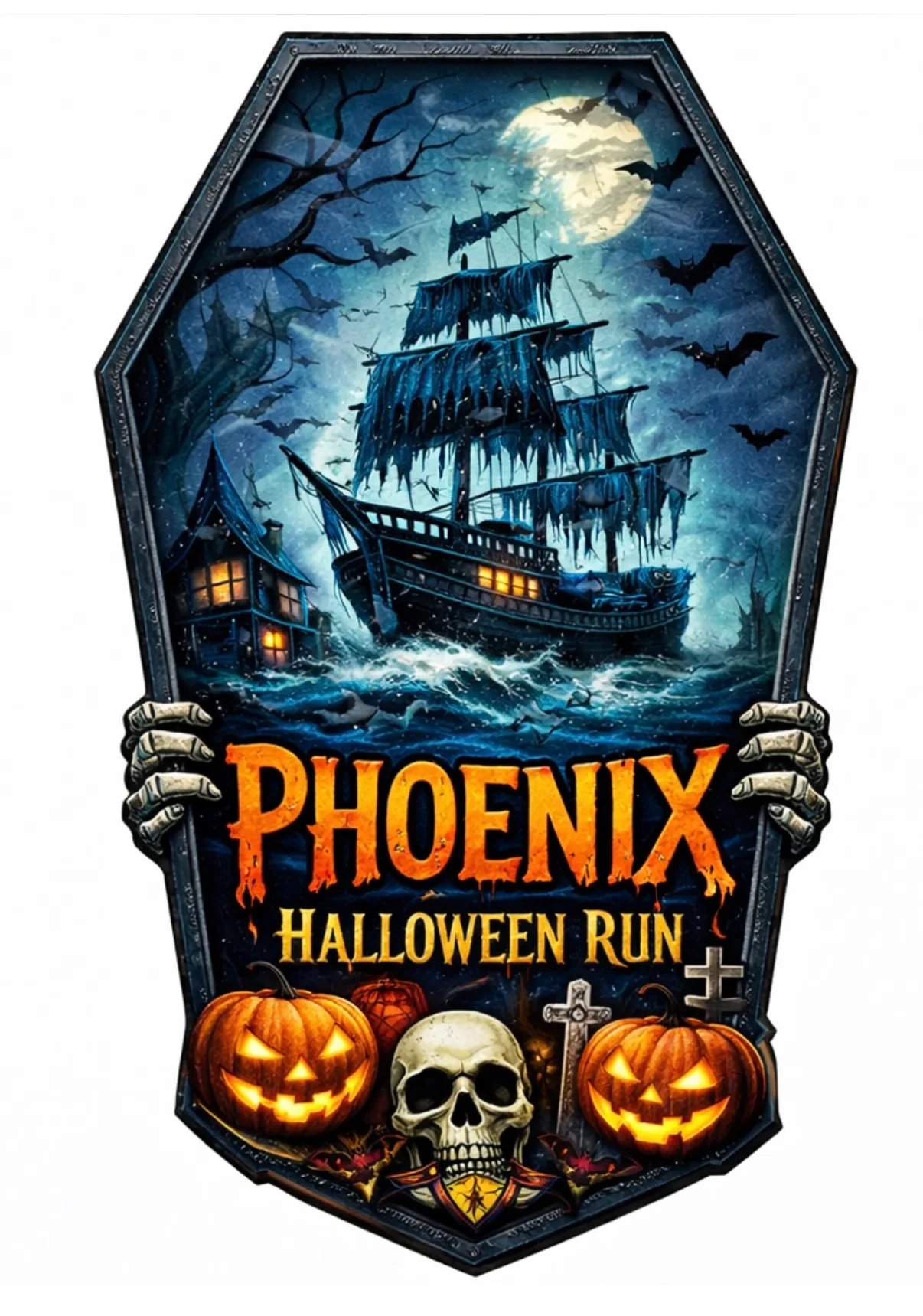 PHOENIX Cambridgeshire Halloween Run Logo