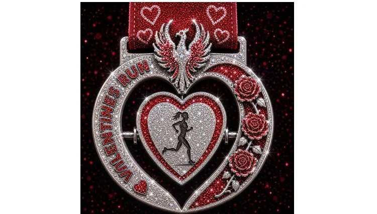 Phoenix Cambridgeshire Valentines Run Logo