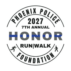 Phoenix Police Foundation Honor Run/Walk Logo