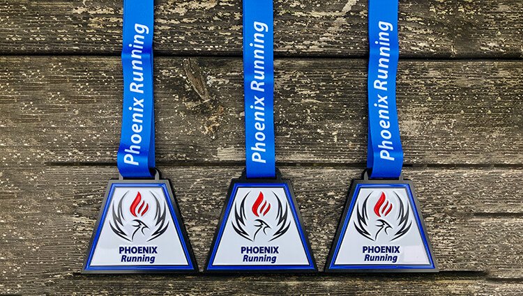 PHOENIX - Year End Marathon & Half 2026 Logo