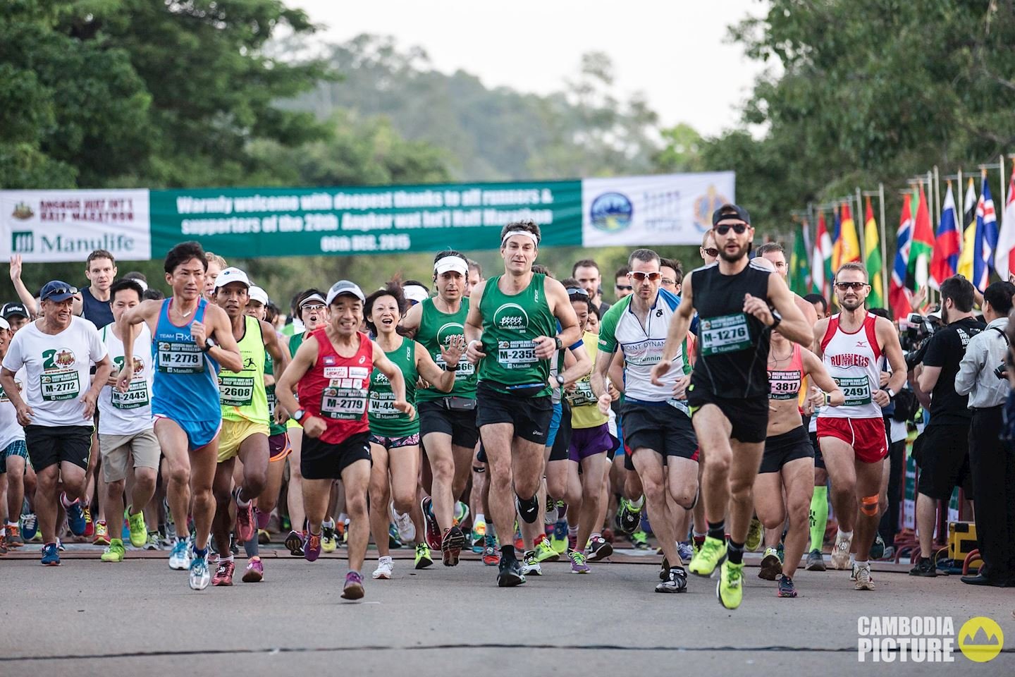Photos for participants Marathon in Cambodia