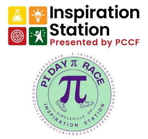 Pi Day Race for Inspiration Station Logo