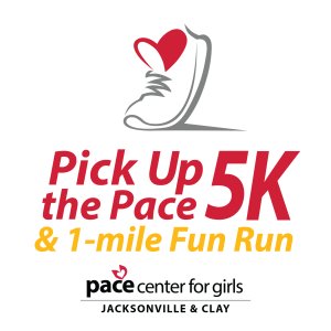 Pick Up the Pace 5K & 1 Mile Fun Run Logo