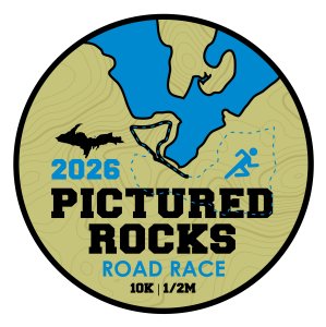Pictured Rocks Road Race 2027 Logo
