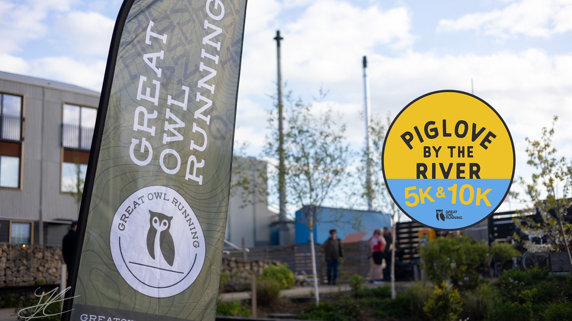 Piglove By The River 10km & 5km Logo