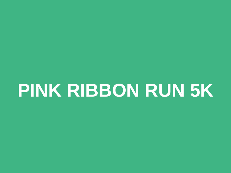 Pink Ribbon Run 5K Logo