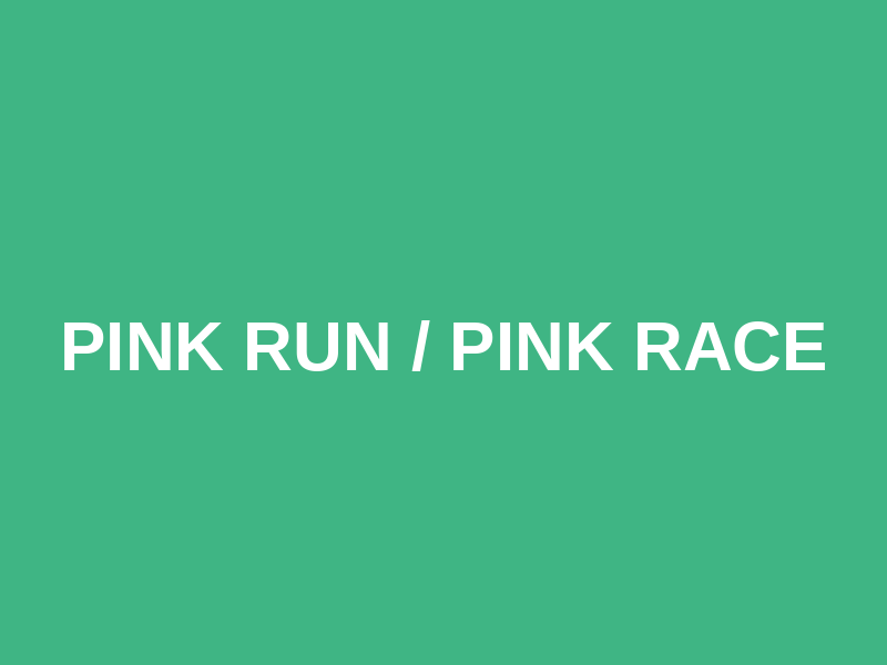 Pink Run / Pink Race Logo