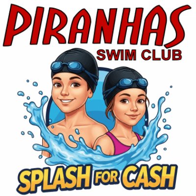 Piranhas Swim Club Splash for Cash