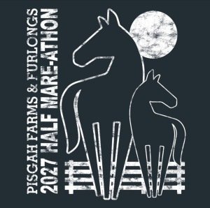 Pisgah Farms & Furlongs Half Mare-athon & 10K Logo