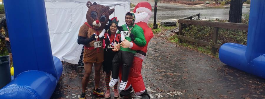 Placervilles Holiday Jingle & Mingle Run Logo