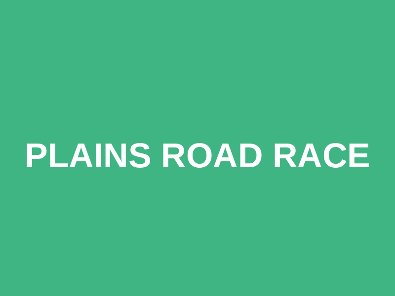 Plains Road Race Logo