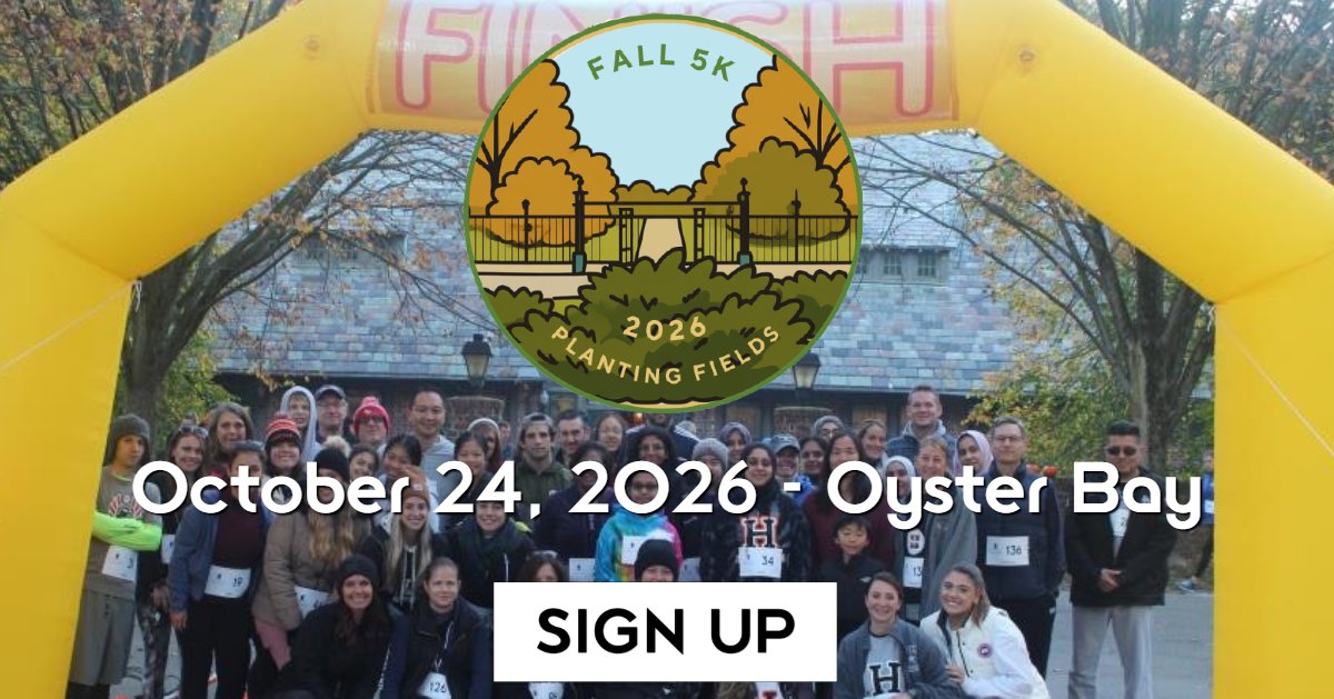 Planting Fields Fall 5K Run/Walk 2026 Logo