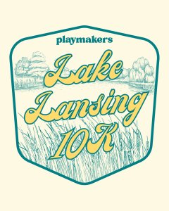 Playmakers Lake Lansing 10K Logo