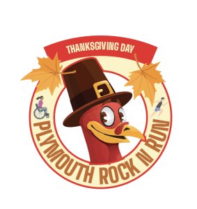 Plymouth Rock n Run Logo