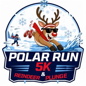 Polar Run 5K and Reindeer Plunge Logo