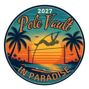 Pole Vault in Paradise 2027 Logo