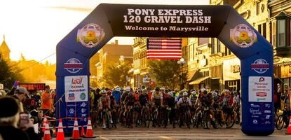 Pony Express 120 Gravel Dash - 2026 Lucky 13 Edition Logo