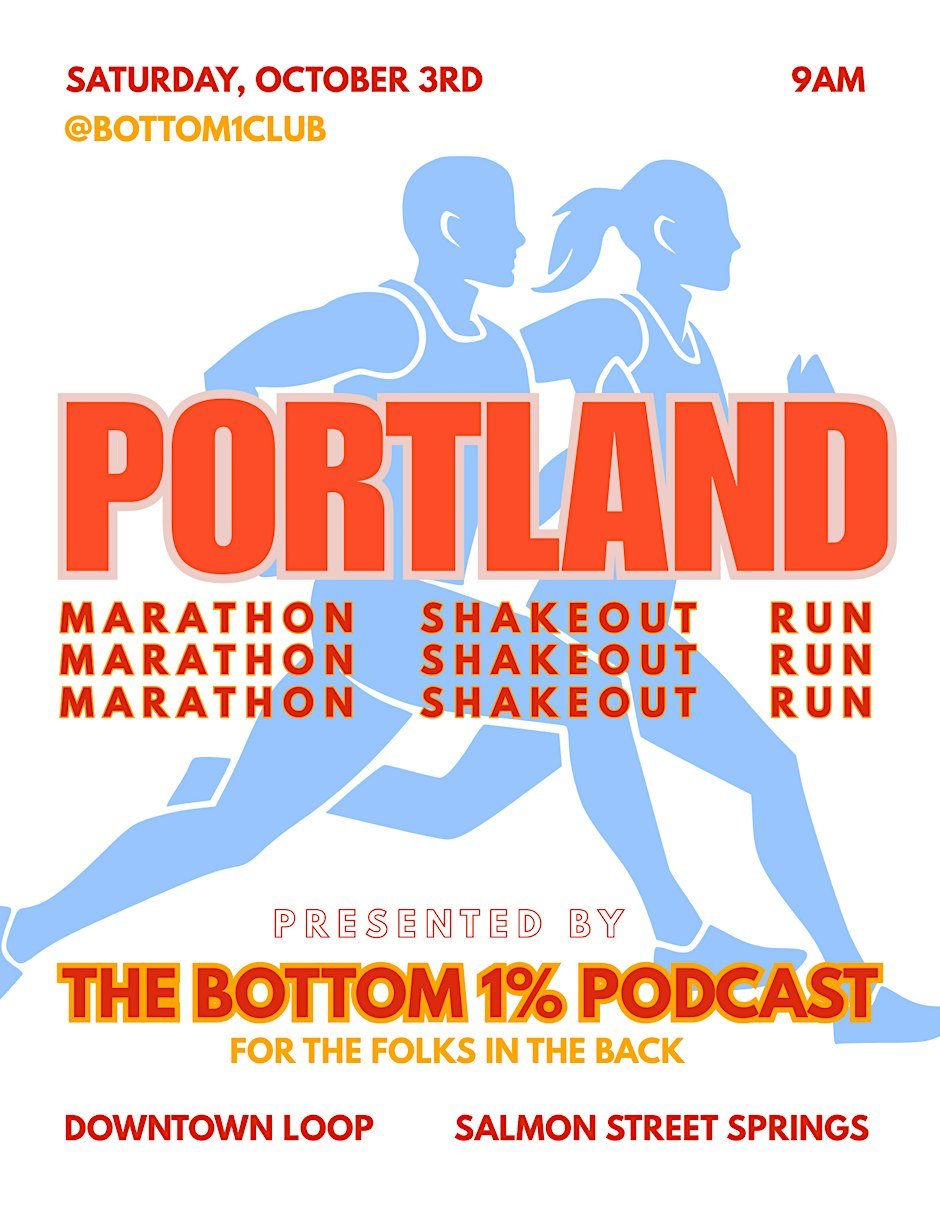 Portland Marathon Unofficial Shakeout Run