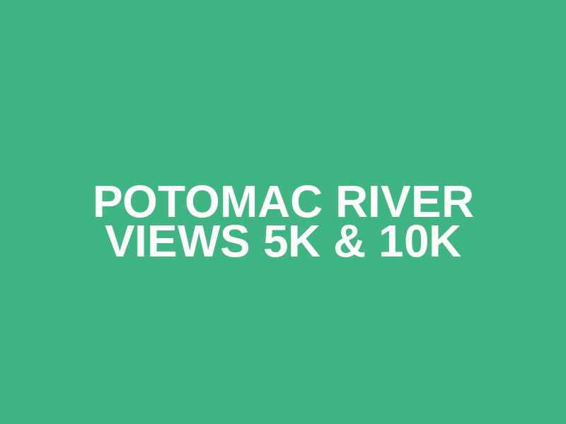 Potomac River Views 5k & 10k Logo