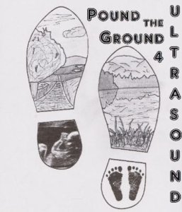 Pound The Ground For Ultrasound Logo