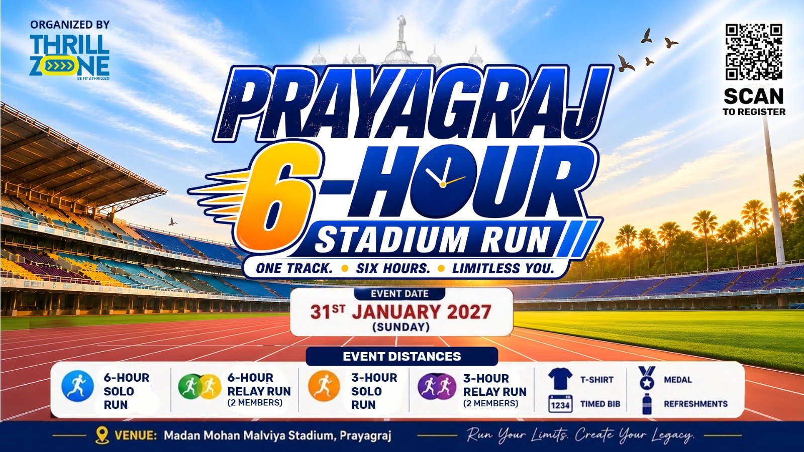 Prayagraj 6-Hour Stadium Run 2027