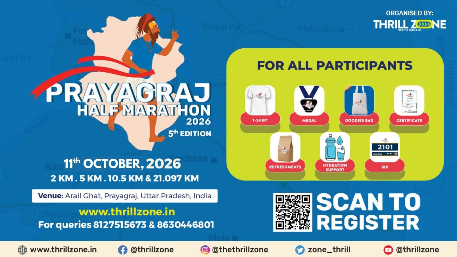 Prayagraj Half Marathon 2026 - 5th Edition