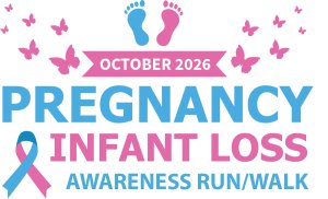 Pregnancy & Infant Loss Awareness Virtual Run/Walk Logo