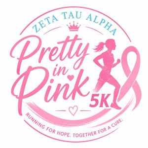 Pretty In Pink 5k Logo