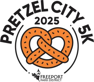 Pretzel City 5k 8:00 AM Start Logo