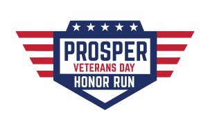 Prosper Veterans Day Honor Run Logo