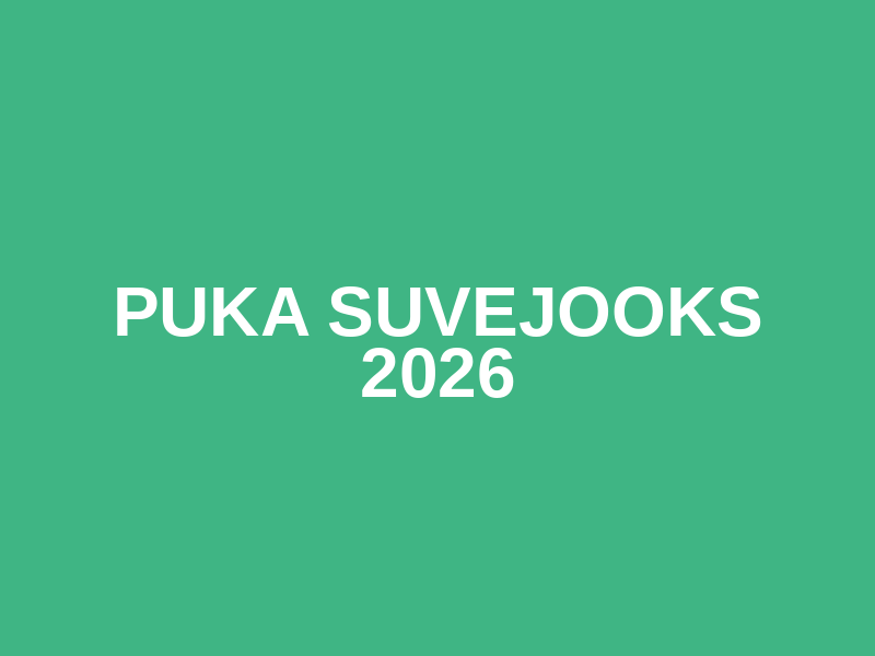 PUKA SUVEJOOKS 2026