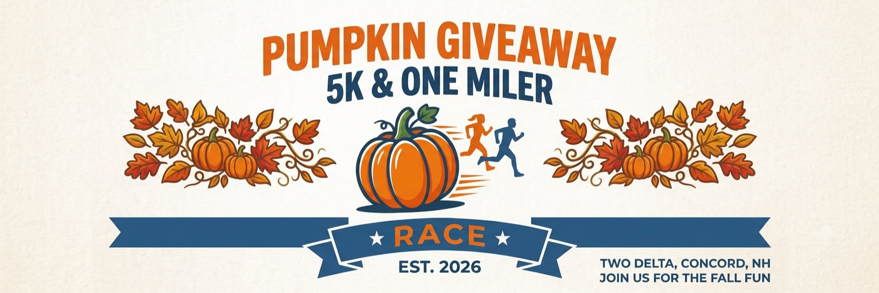 Pumpkin Giveaway 5k and One Miler