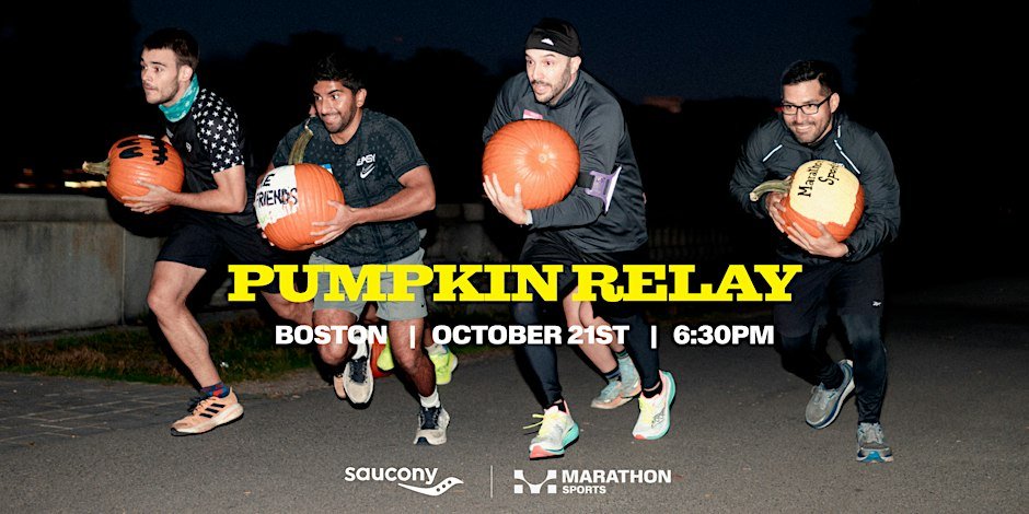 Pumpkin Relay - Boston Marathon Sports